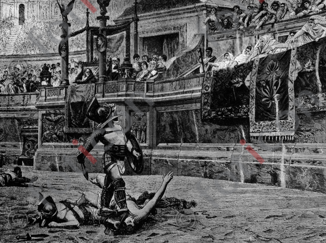 Kämpfe im Kolosseum | Fights in the Coliseum (foticon-simon-107-038-sw.jpg)